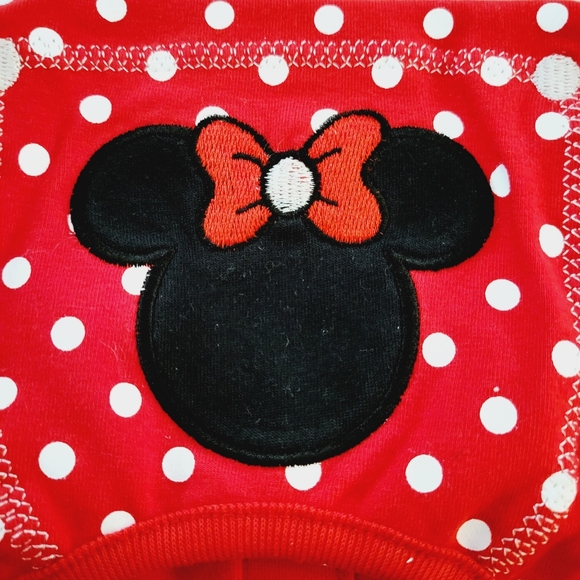 Disney Pets Holiday Collection Minnie Mouse Polka-dots Pajama Size Small NWOT - Picture 2 of 2